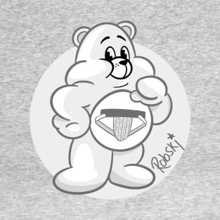 Queer Bearz - jock white bear T-Shirt